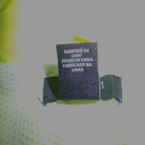 FOREVER 21 Fear the Youth Full Zip Wind Light Jacket Men's Size S Black Yellow - Picture 5 of 7